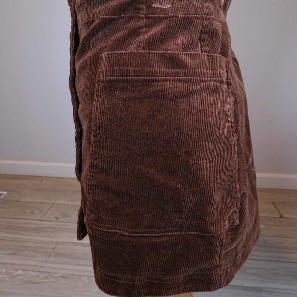 Gap Womens Skirt Corduroy Mini Skirt Buttons Pockets Fall Sz 12 Career Office - Picture 4 of 10